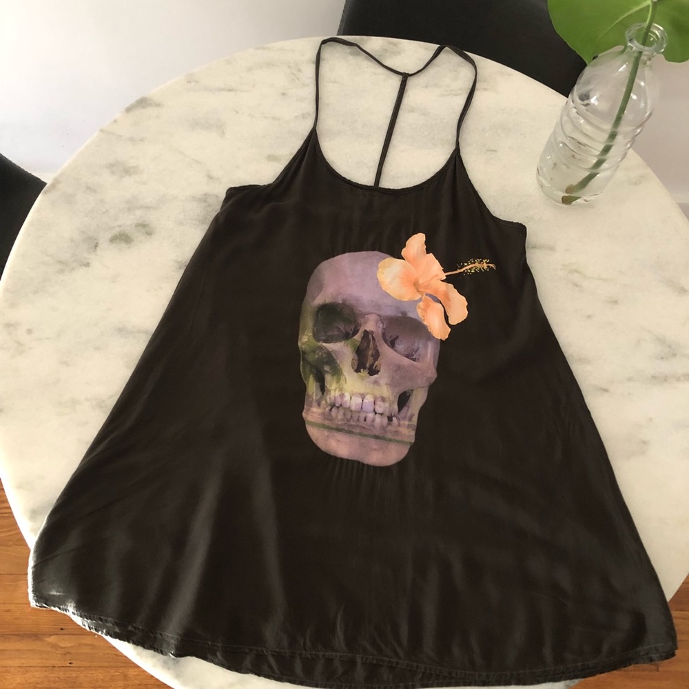 Wildfox skull 💀 swim dress 🖤